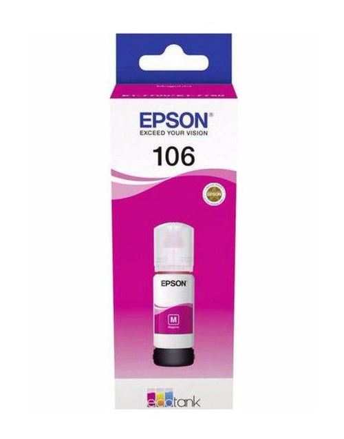 Cartouche d'encre Epson Ecotank 106 magenta