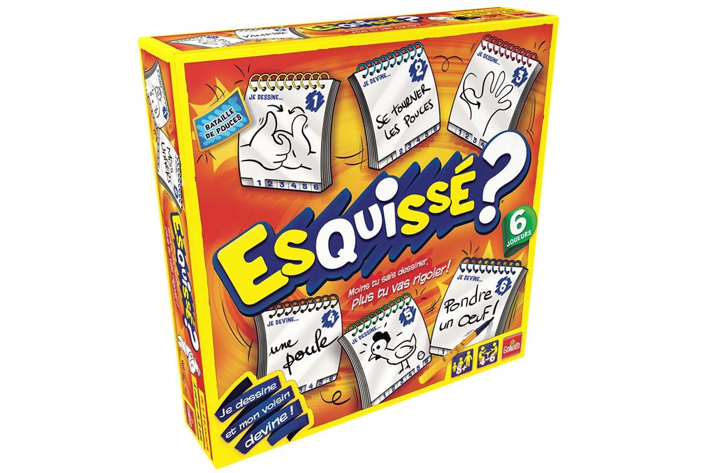 Jeu d'ambiance Goliath Esquissé