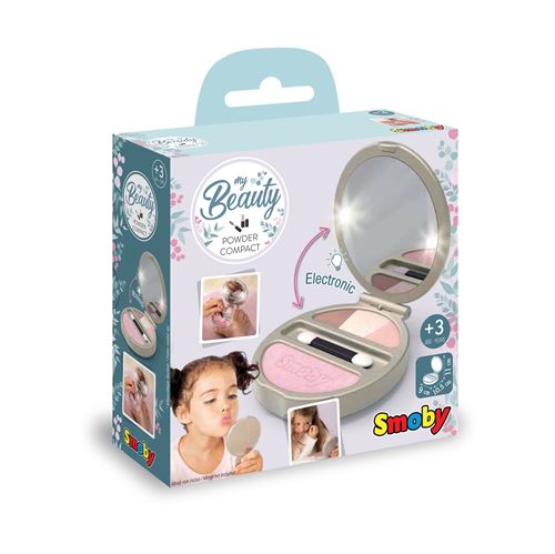 Poudrier Électronique Lumineux Smoby 320151 – Avec Miroir et Pinceau Inclus - vue 3