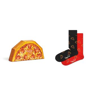 Coffret cadeau Happy Socks Chaussettes hautes Pizza Taille 41-46