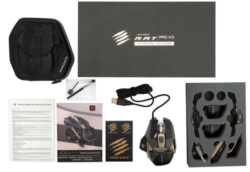 Souris Gaming Mad Catz R.A.T. PRO X3 Supreme Edition Noir