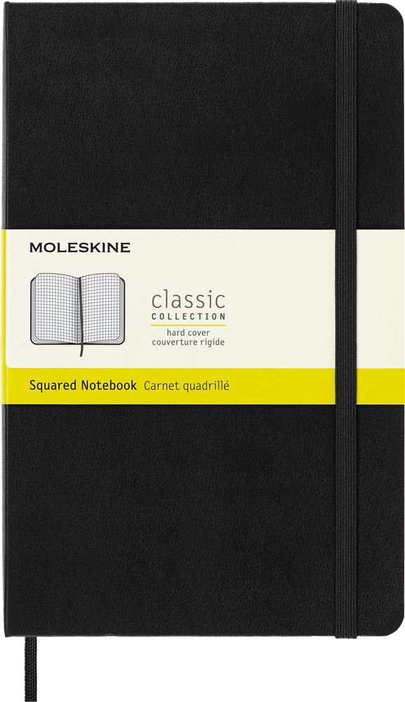 classique quadrillé grand format Moleskine Couverture rigide