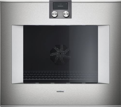 Gaggenau Gaggenau, Four Intégrable Série 400, Inox Sous Verre, 76 Cm, Charnière De La Porte: à Droite