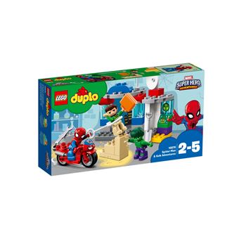 LEGO DUPLO Super Heroes 10876 Les aventures de Spider Man et Hulk Lego a la Fnac