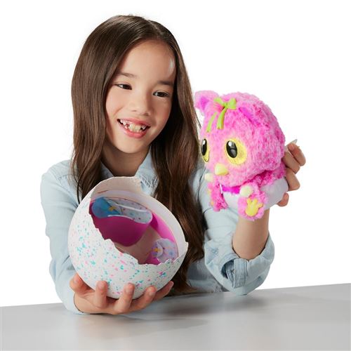 Peluche interactive Hatchimal Hatchibabies Cheetree Modele aleatoire Peluche interactive Achat prix fnac