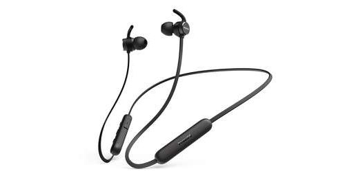 Écouteurs intra-auriculaires sans fil Philips avec micro Noir