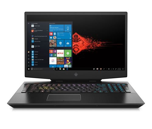 OMEN by HP 17-cb1001nf - Core i5 10300H / 2.5 GHz - Win 10 Home 64 bits - 16 GB RAM - 256 GB SSD NVMe + 1 TB HDD - 17.3 IPS 1920 x 1080 (Full HD) @ 144 Hz - GF RTX 2060 / UHD Graphics - Bluetooth, Wi-Fi - schaduwzwart, gezandstraalde haarlijnafwerki