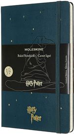 Harry Potter carnet ligne grand format vert foncé