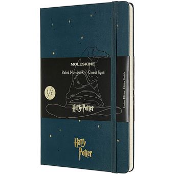 Harry Potter carnet ligne grand format vert foncé