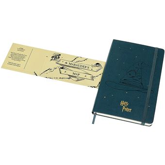 Harry Potter carnet ligne grand format vert foncé