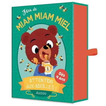 Jeu de cartes Auzou Mon Jeu de Miam Miam Miel - 1