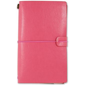 Journal de voyage Peter Pauper 12 x 20 cm rose