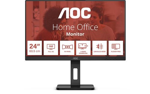 Aoc Schwarz Monitor 24E3qaf 24 Zoll Full Hd