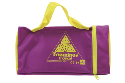 Jeu de voyage Triominos Travel - GOLIATH - 56 tuiles - Ultra léger et  ultracompact