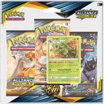 Pack de 3 Boosters Pokémon Soleil et Lune 10 Alliance Infaillible Modèle aléatoire