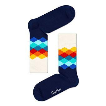 Chaussettes hautes Happy Socks Diamant fané Taille 41-46