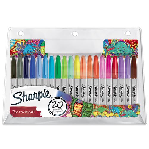 Sharpie Chameleon Permanent Markers 20 Units Multicolore