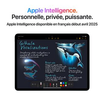 Apple iPad Air 11" Puce M3 512 Go 5G 7ème génération 2025 Bleu