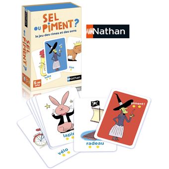 Jeu de société Nathan Sel ou piment