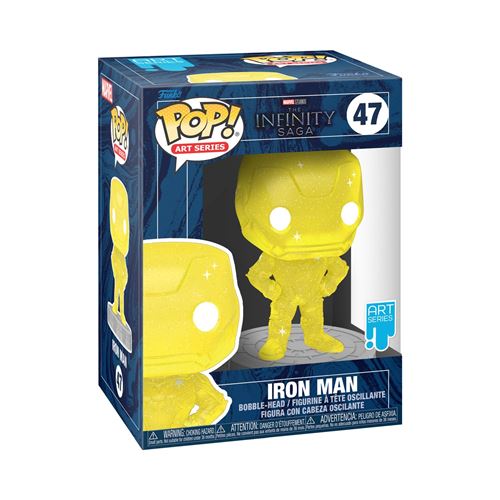 Funko Multicolore Figurine Pop Art Series Marvel The Infinity Saga Iron Man