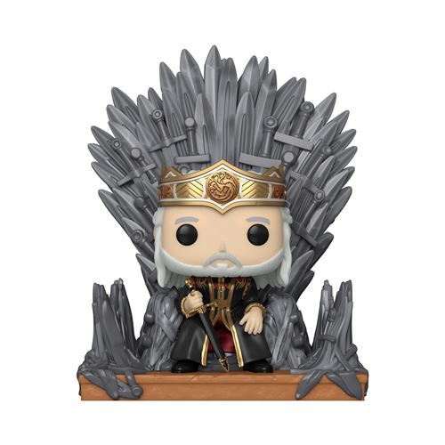 Figurine Funko Pop Deluxe House of the Dragon S2 Viserys on Throne  - Funko reconditionné disponible sur Fnac