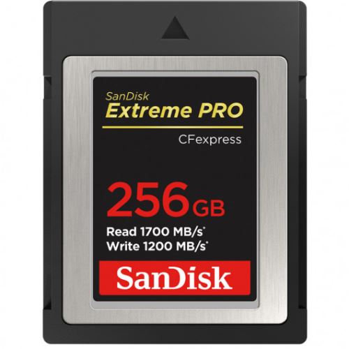 Carte SD Type B SanDisk Extreme Pro CFexpress 256 Go Noir