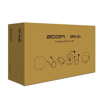 Pack accessoires SPH-2n pour Zoom H2n Noir