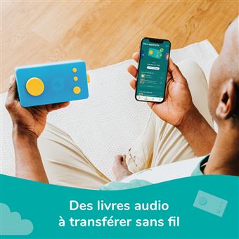 Conteuse d'histoire Lunii Ma Fabrique à Histoires avec livres audio de 24 histoires interactives inclus Bleu - Conteuse d'histoires | Soldes fnac Belgique