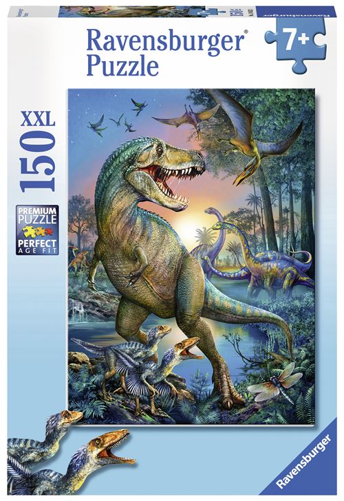 Puzzle 150 Pieces Xxl Ravensburger Le Dinosaure Geant 100 300 Pieces Achat Prix Fnac