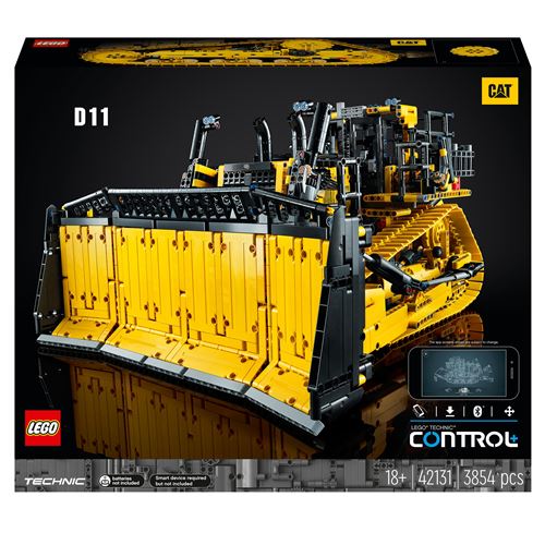 Bulldozer D11T Cat® 42131 LEGO® TECHNIC - vue 2