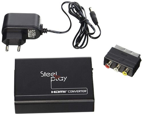 Convertisseur Péritel vers HDMI Steelplay Noir - Autre accessoire gaming -  Achat & prix