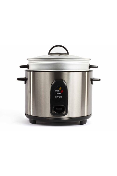 Domoclip DOC100A - Rijstkoker/stomer - 1.8 liter - 700 W - roestvrij staal