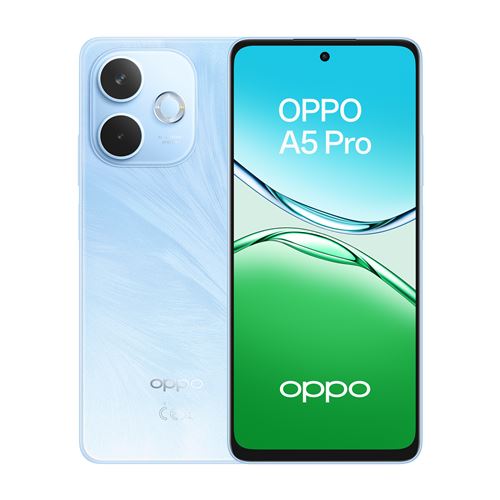 Smartphone Oppo A5 Pro 6,67 Double nano SIM 256 Go Bleu plume