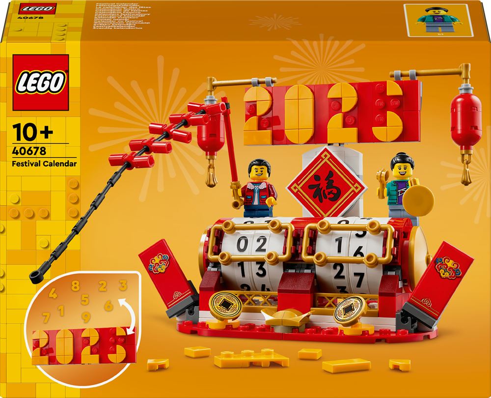 LEGO® Iconic 40678 Le calendrier des fêtes - Lego - Achat & prix | fnac