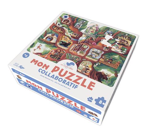 Puzzle 50 pièces Les Jouets Libre Mon Puzzle Collaboratif - Les Jouets Libres