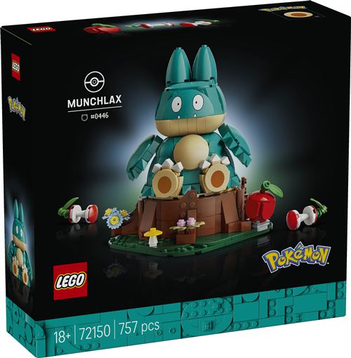 LEGO Pokémon 72150 Goinfrex Set Collector pour Adulte Idée Cadeau Gaming - vue 3