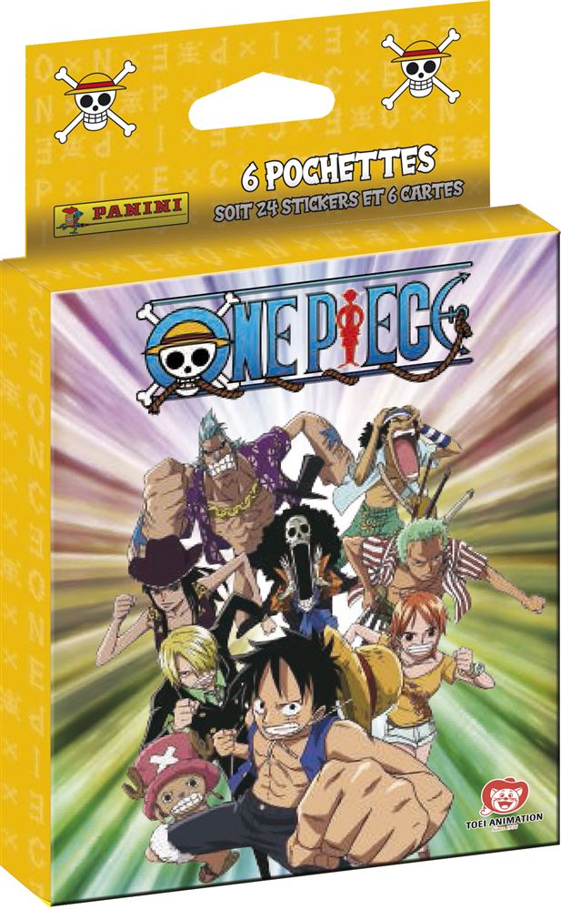 Jeu de cartes Panini One Piece Blister 6 pochettes Carte à collectionner Achat & prix fnac