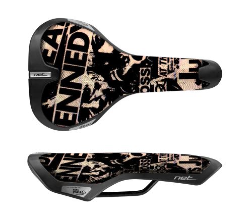 Selle de vélo Trekking Net 1963 Noire