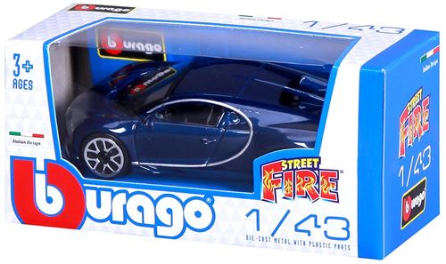 Burago - Street Fire Voiture de Sport 1/43 - Modèle Aléatoire