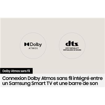 Barre de son Samsung HW-S801B Dolby Atmos 3.1.2 Blanc