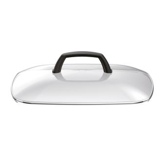 Tefal CB6A0830 Plancha Électrique 2000W Avec Couvercle En Verre – Cuisson Saine Et Croustillante 50x26 Cm, Noir