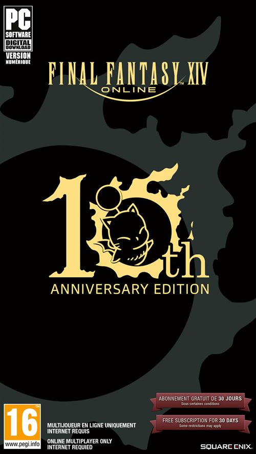 Square Enix Final Fantasy Xiv Online Edition 10Ème Anniversaire PC