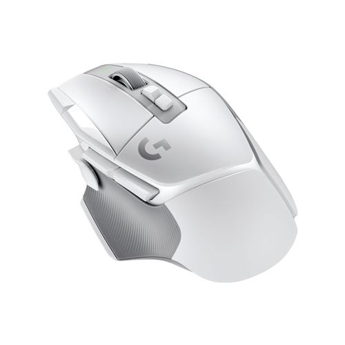 Souris Gaming Sans Fil Logitech G502 X Lightspeed pour PC ou Mac Blanc - Logitech