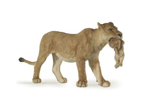 Figurine Sylvanian Lionne avec lionceau