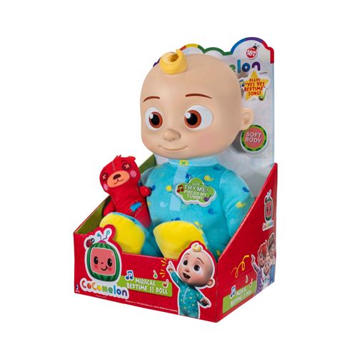 Peluche Cocomelon Bedtime JJ Doll avec son - Accessoire poupée - Achat &  prix