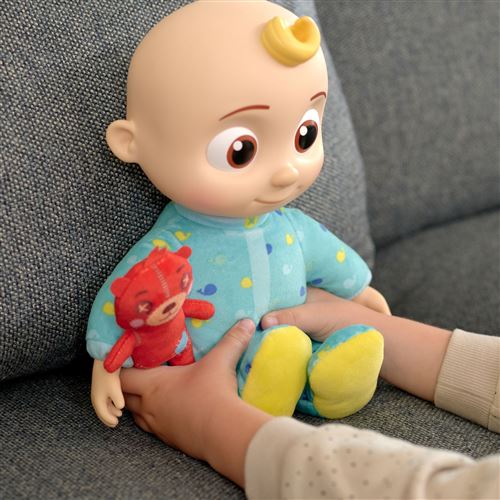Peluche Cocomelon Bedtime JJ Doll avec son - Accessoire poupée