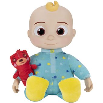 Peluche Cocomelon Bedtime JJ Doll avec son