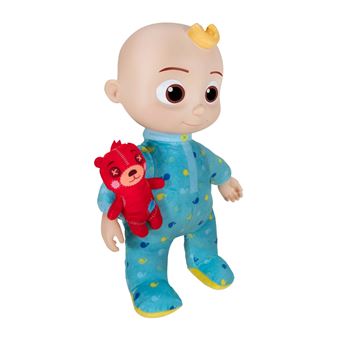 Peluche Cocomelon Bedtime JJ Doll avec son