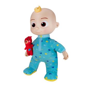 Peluche Cocomelon Bedtime JJ Doll avec son