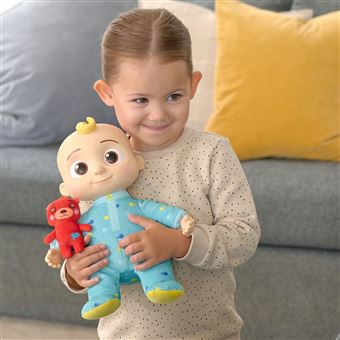 Peluche Cocomelon Bedtime JJ Doll avec son